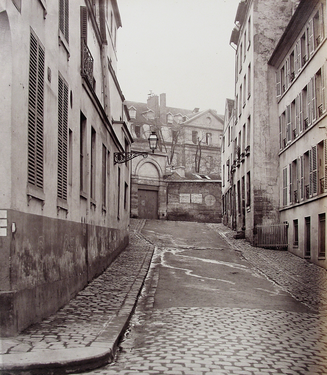 Rue Clopin (rue Alfred-Cornu) de la rue des Fossés-St.-Victor