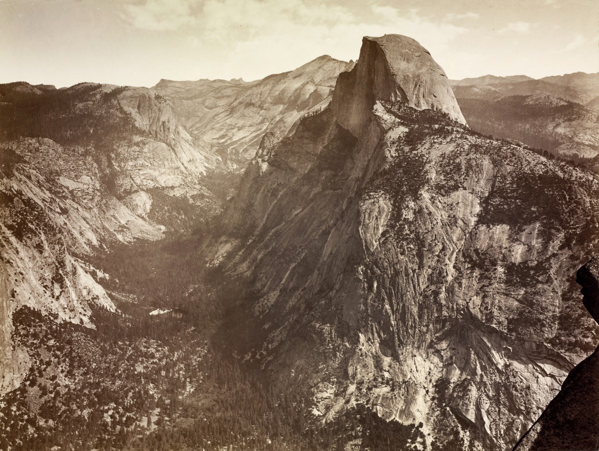 Half Dome from Glacier Point, Yosemite. T. Houseworth, Publisher