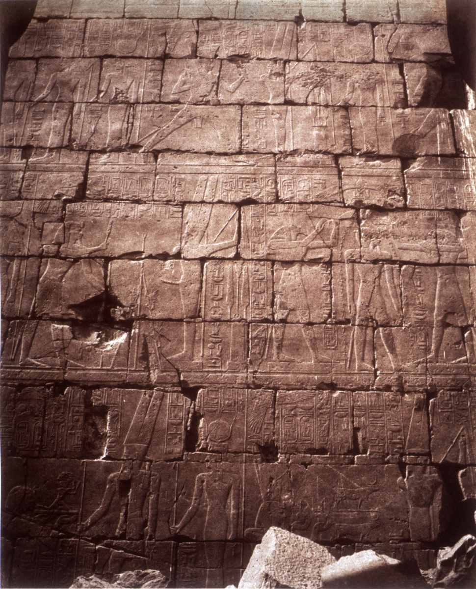 Karnak (Thebes) Palais, Salle Hypostyle, Decoration