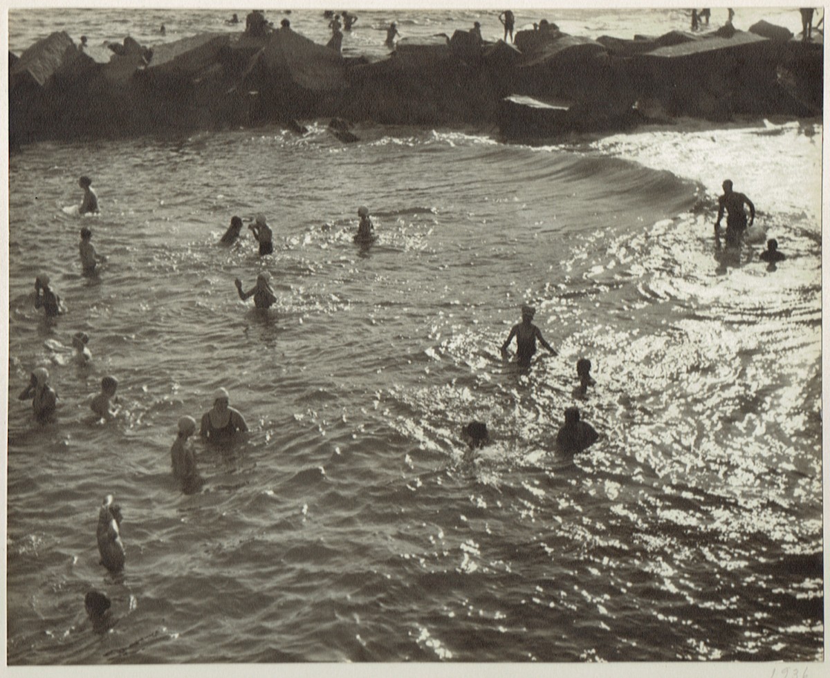 Bathers and Jetty, Coney Island