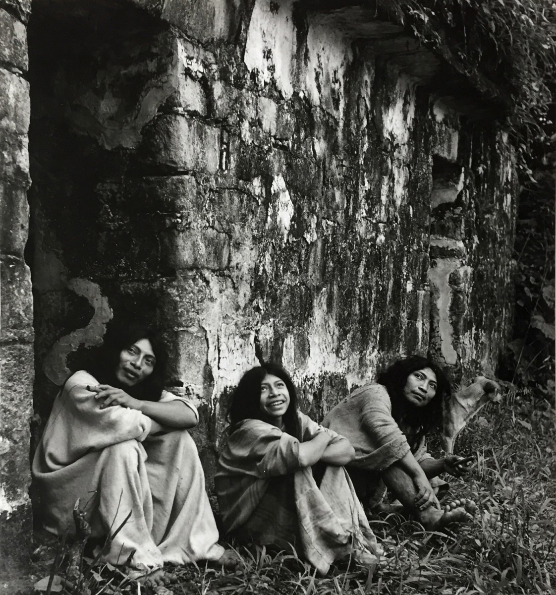 Lacandon Indians at Bonampak