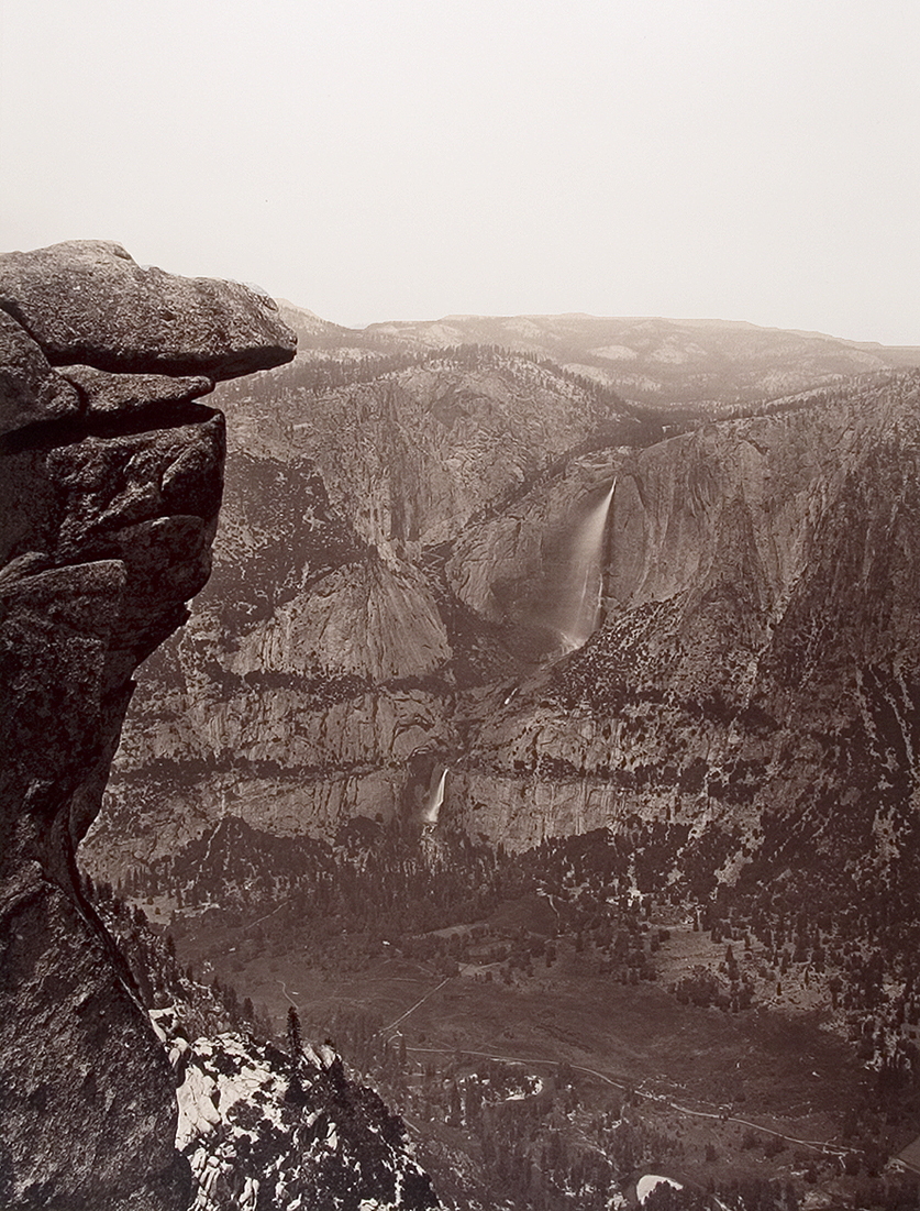 The Yosemite Falls, from Glacier Point