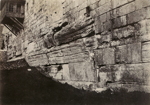Jerusalem: Enceinte du Temple, Arche du pont salomonian qui reliait Moria a Sion