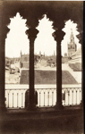 Seville, Church through a balustrade