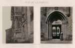 Entrée du Cloitre, Arles, Eglise Metropolitaine de St. Trophime (mounted with Profil du Portail)
