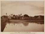 No. 44. Amerapoora. View at N. end of the Wooden Bridge