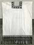 (Huipil Embroidered with Flowers)