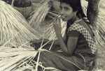Girl Weaving