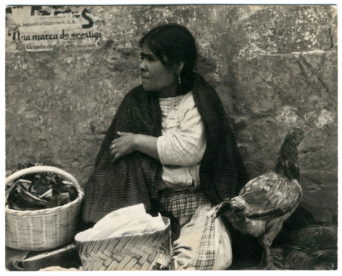 Woman with Hen, Tenancingo, Mexico